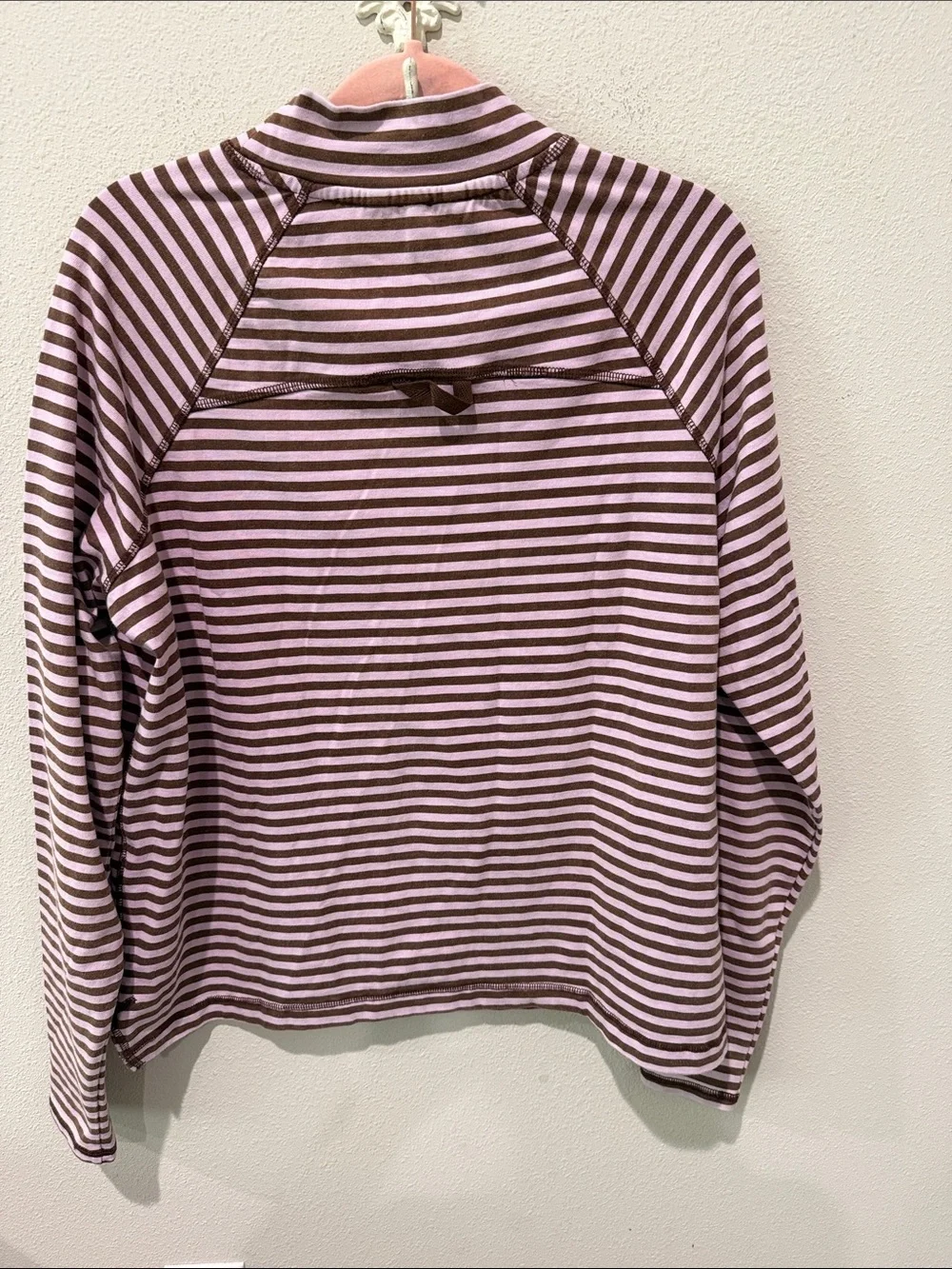 NWOT Free People Restoration Yarn Dye Stripe Layering Shirt